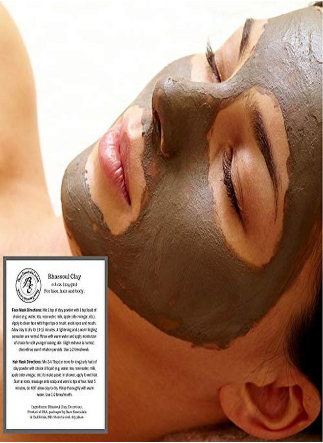HalalEveryDay - Dian Healing) | Moroccan (RedRhassoul) | European (FrenchGreen) Clay Powder 3 Pack / Multipack Set For Making Clay Mud Masks For Skin, Hair & Face By Halaleveryday - Image 1