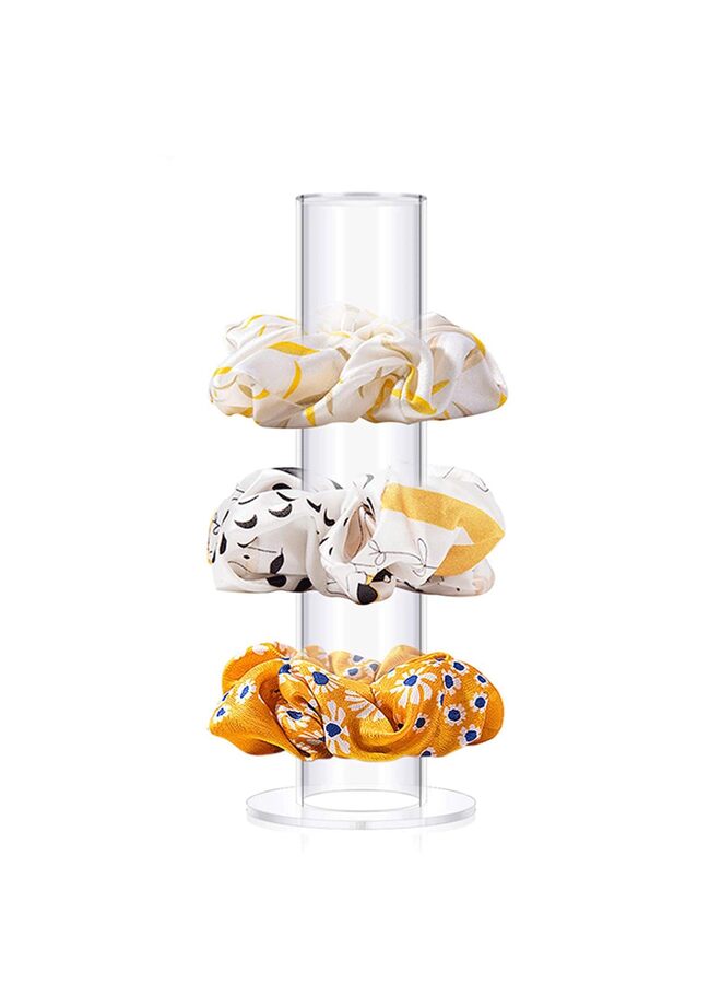 2PCS Acrylic Scrunchie Holder Organizer?Hair Ties Display stand,Organizer for Bracelets Bangle Watchs - Image 1