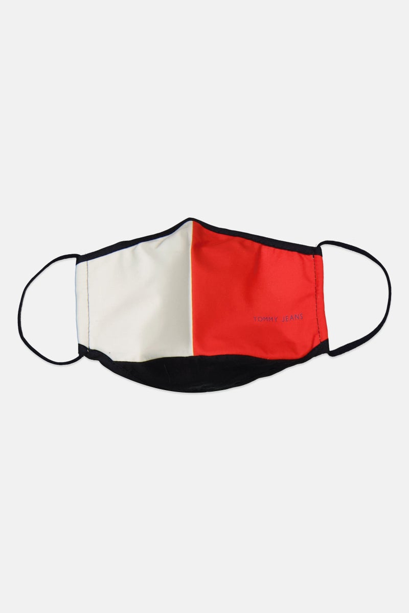 TOMMY HILFIGER Women Colorblock Face Mask, Multicolor - Image 1
