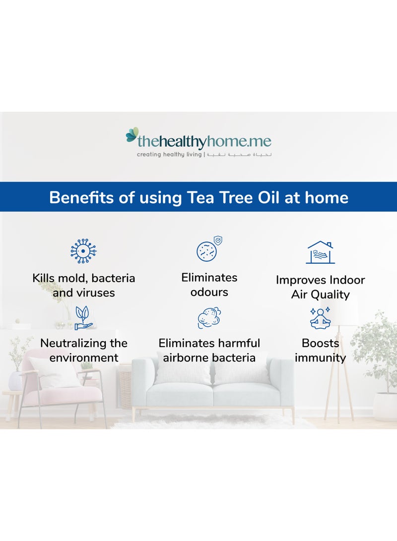 Gelair Air Purifying Tubs with Tea Tree Oil | Long-Lasting Air Freshener for Bathrooms, Wardrobes, and Toilets | 100ml Lavender Scent - Image 2