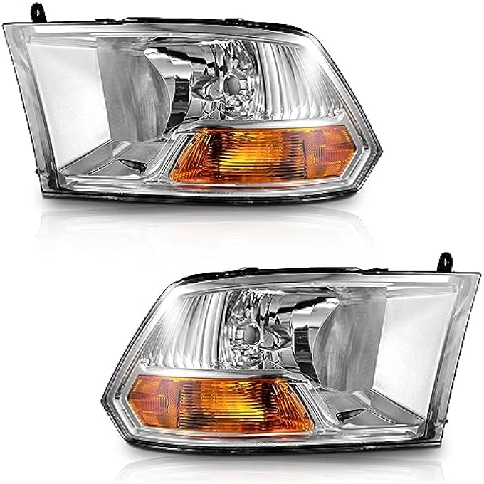 WEELMOTO Headlight Compatible With 20092012 Dodge Ram 1500 Headlights For 20102012 Dodge Ram 2500 3500 Does Not Fit Quad Beam Headlight Models - Image 2