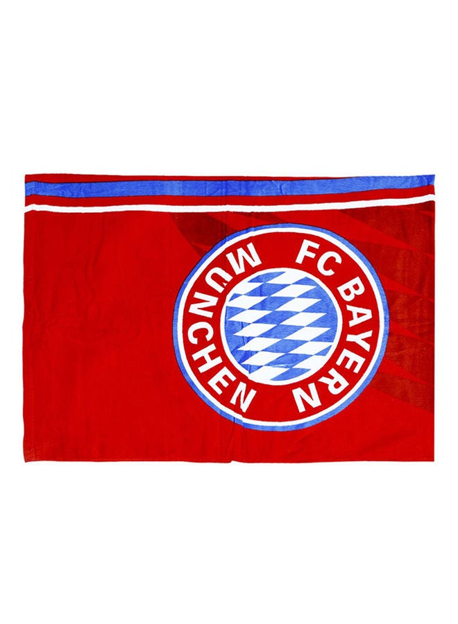 نيبمينينت منشفة نادي بايرن ميونخ لكرة القدم للإستحمام والشاطئ أحمر - Image 2