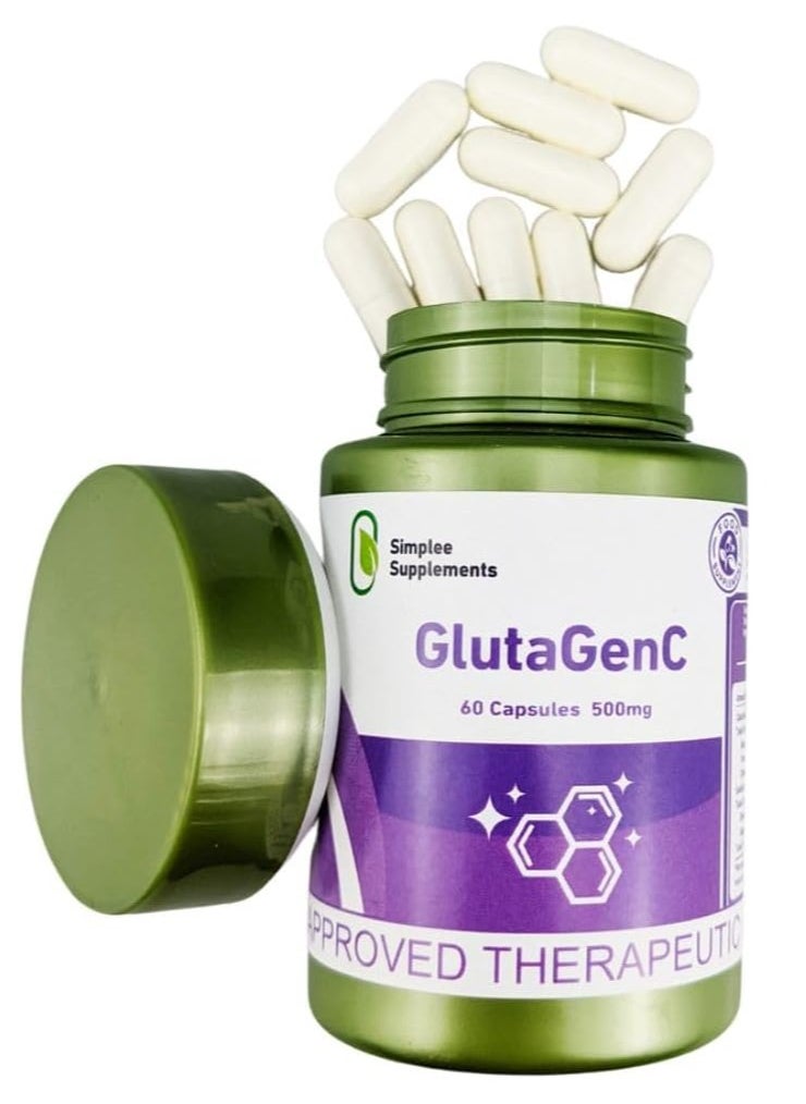 Simplee Supplements Glutagenc Whitening Capsule Supplement  - Image 1