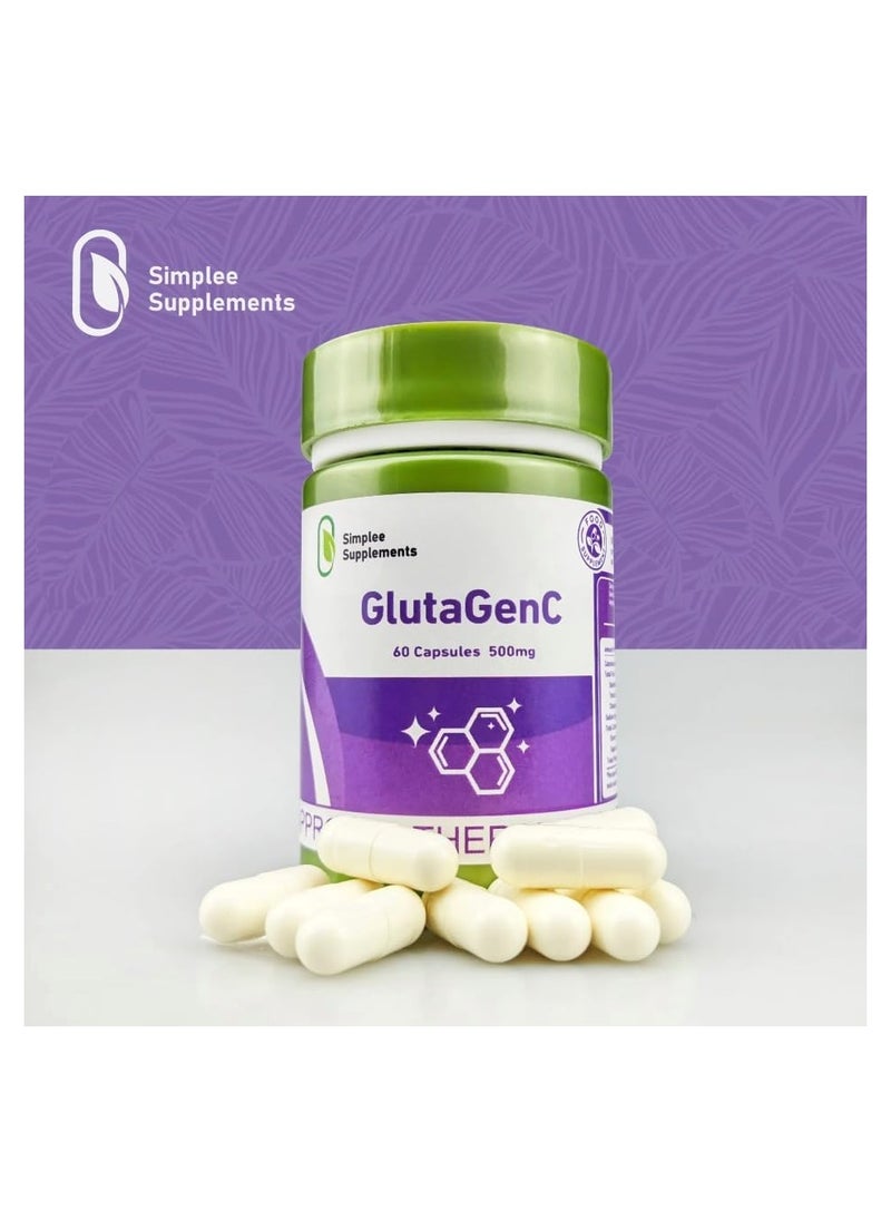 Simplee Supplements Glutagenc Whitening Capsule Supplement  - Image 2