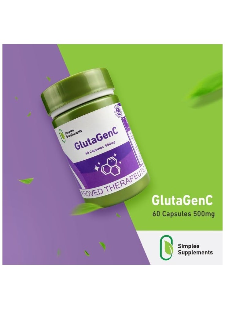 Simplee Supplements Glutagenc Whitening Capsule Supplement  - Image 3