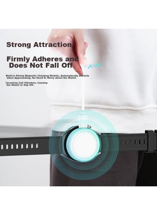 CangHua Compatible With Huawei Watch Charger, Watch Gt/gt2/2e, Honor Magic2/gs Pro/gs3i Watch Charging Cable, Charging Dock, Magnetic Fast Charging Accessory - Image 4