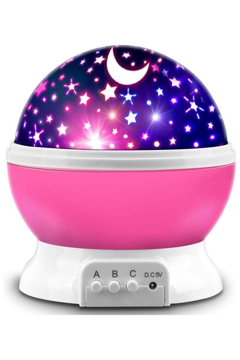 أباجورة رومانسية سكاي ستار ماستر بإضاءة نجوم ليد ‏USB لغرفة نوم الأطفال هدية مثالية للأعياد وحفلات عيد الميلاد متعددة الألوان - Image 3