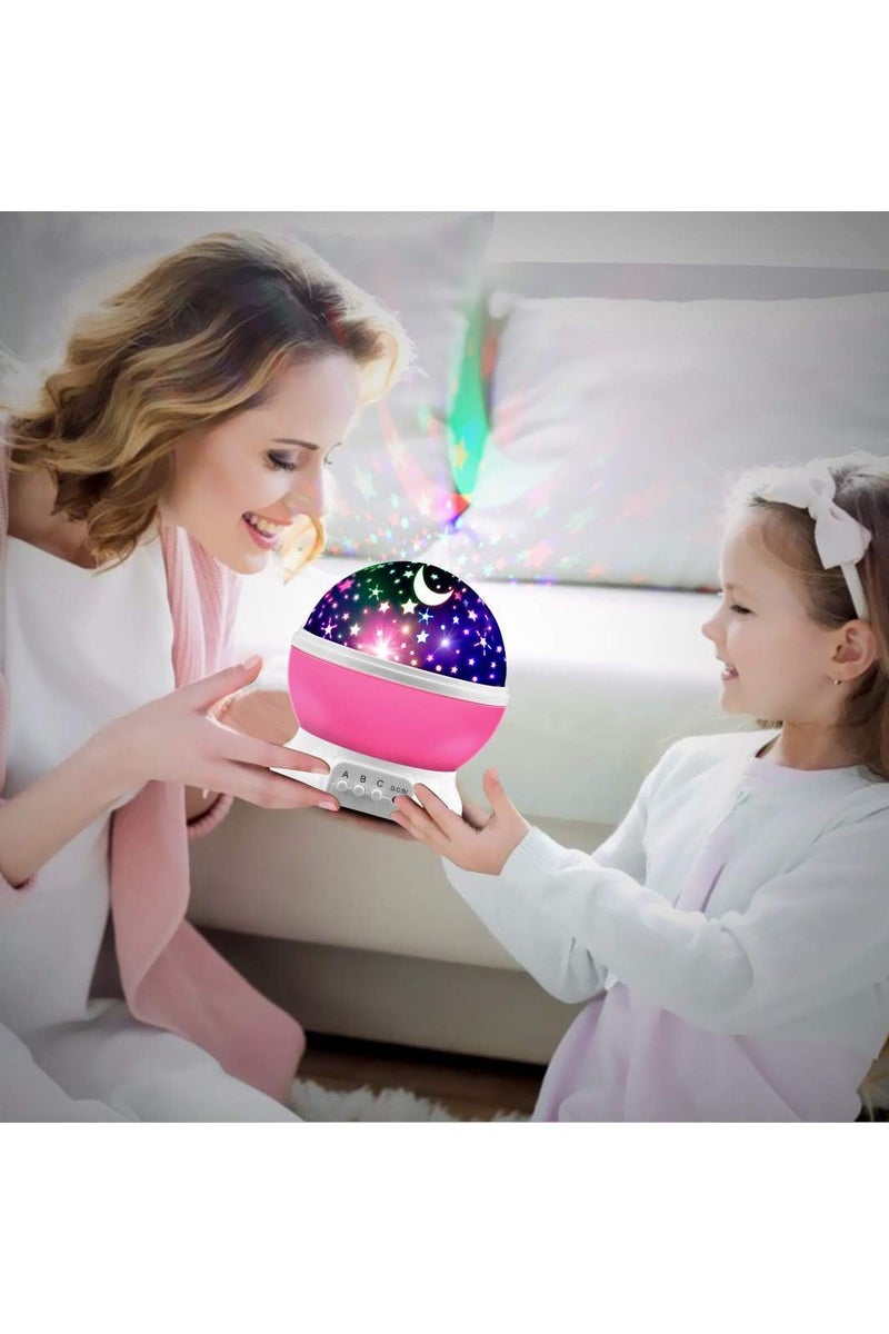 أباجورة رومانسية سكاي ستار ماستر بإضاءة نجوم ليد ‏USB لغرفة نوم الأطفال هدية مثالية للأعياد وحفلات عيد الميلاد متعددة الألوان - Image 2