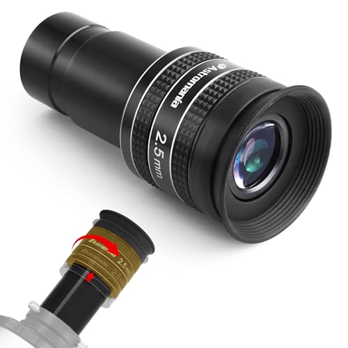 Astromania Telescope Eyepiece 2.5mm, Wide Angle 58 Degree Apparent Field Planetary Eyepiece for 1.25 inch Astronomy Telescope & Filter, Fully Multi-Coated Telescope Accessory for Planetary Observation - Image 1