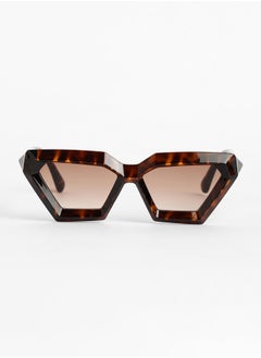 Haute Sauce The Tortoise Shell Geometrical Sunglasses  - Image 4
