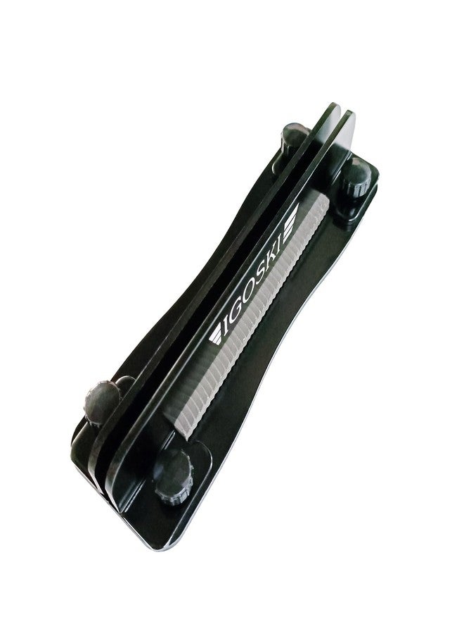 IGOSKI Wax Scraper Tuner - Repair, Recover and Sharpen Your Ski or Snowboard Waxing Tools(Black) - Image 1