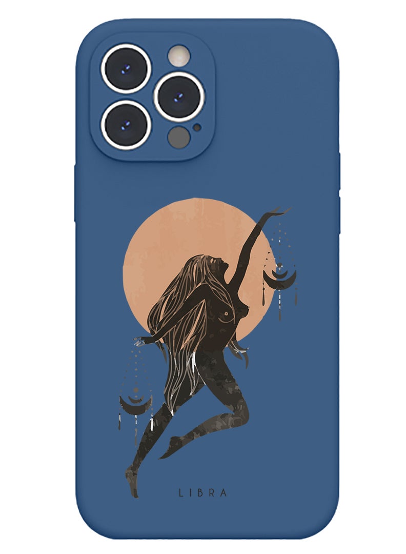 Theodor Protective Slim Fit Case Liquid Silicone Cover with Full Body Protection Anti-Scratch Shockproof Case For iPhone 15 Pro Max Blue  - Life is a Mixtape copy - Image 1