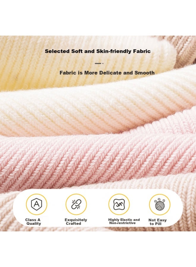 9i9 Baby Long Tube Socks Spring Children's Socks 2 Pairs Non-slip Dot Walking Floor Socks Newborn Infant Socks S - Image 2