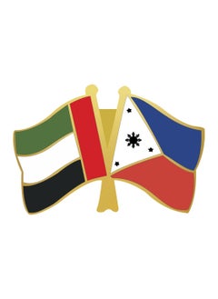 International Uniform L.L.C Philippine UAE Twin Flag Chest Badge  - Image 2