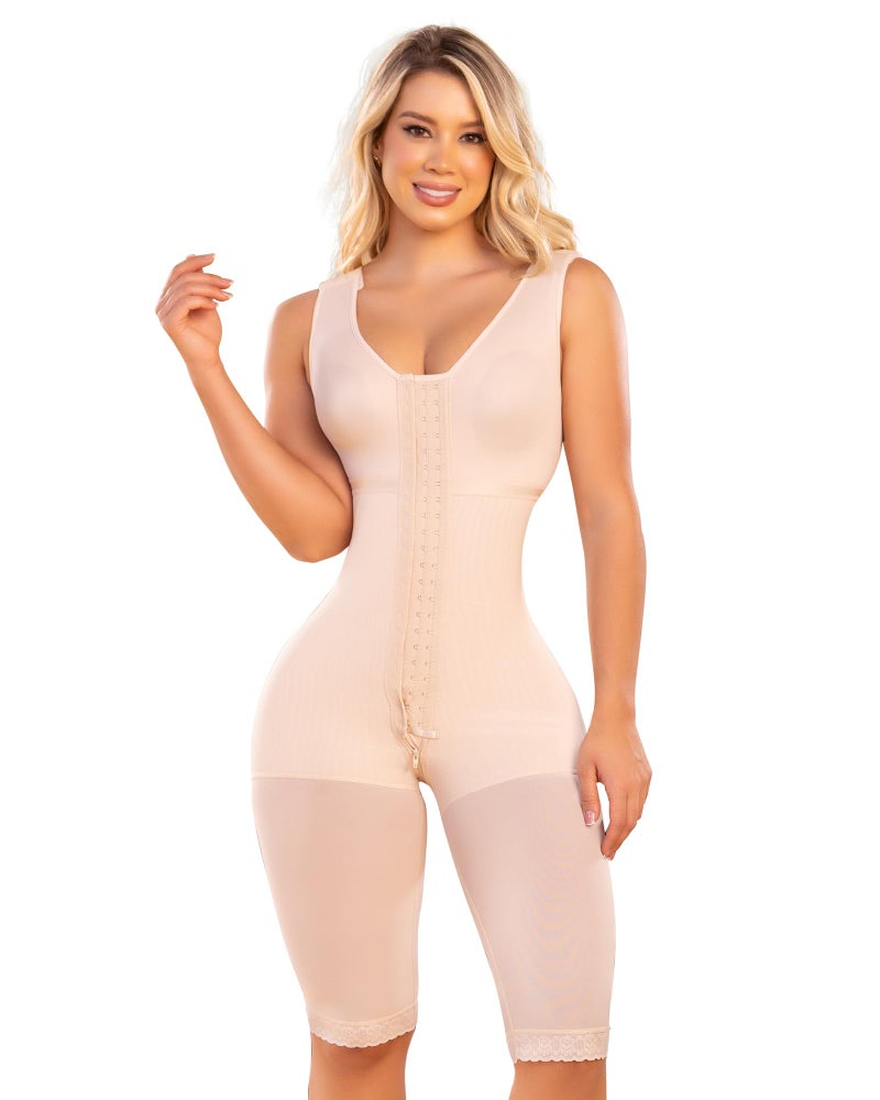 SHAPE CONCEPT 371 Fajas Colombianas Moldeadoras High Compression Full Body Shapewear with Bra Girdle for Women - Image 2
