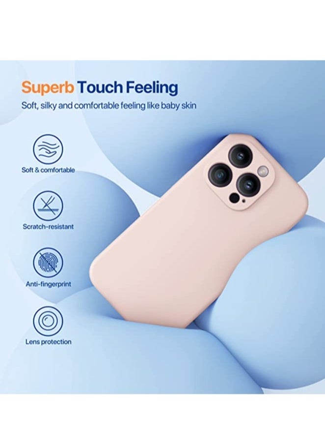 Raxoom iPhone 14 Pro Max Case, with 2 Pack Screen Protectors,[Upgraded Enhanced Camera Protection],Shockproof Liquid Silicone Case with Microfiber Lining,6.7 inch - Image 2