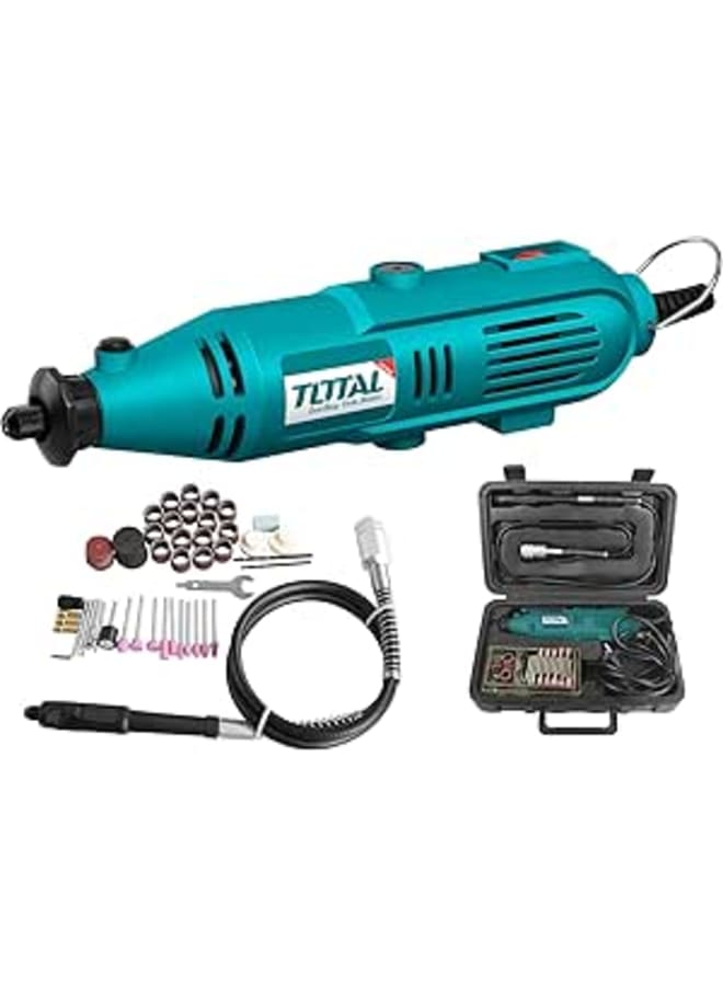 TOTAL Mini Craft 130W Plastic Body Bag + 100 Total Accessories 