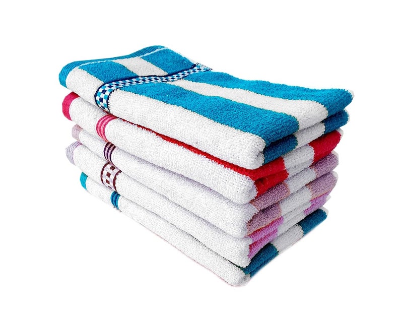 Space Fly Cabana Cotton Hand Towel | Gym Towel for Women Workout | Face Towel for Men | Small Towels for Face and Hand | Soft Towel | Bathroom Towel | Hand Towel Set of 3 - Image 3