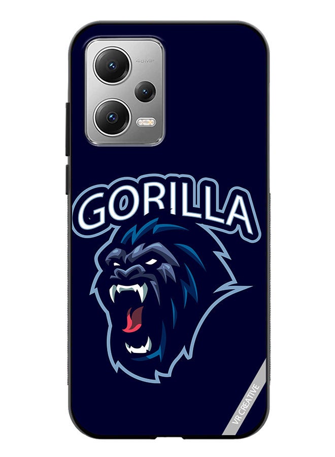 VR CREATIVE Protective Case Cover For Xiaomi Redmi Note 12 Gorilla Design Multicolour - Image 1