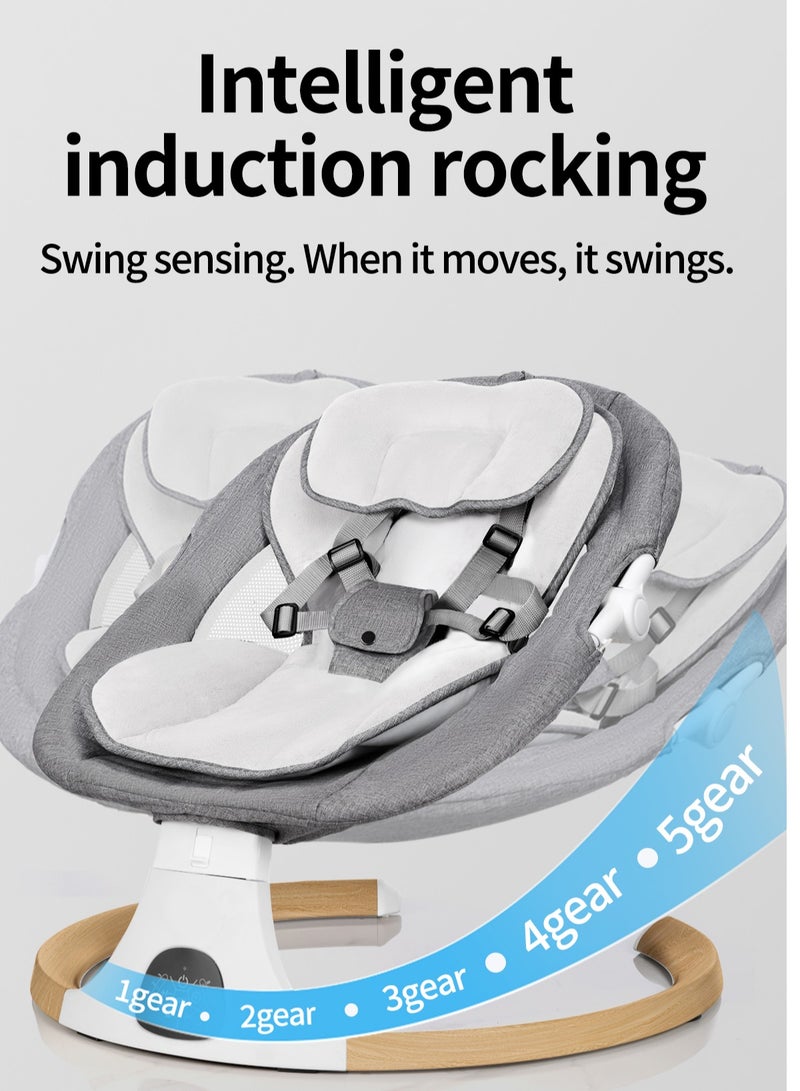 CoddleBaby CoddleBaby Electric Baby Swing for Infants Portable Baby Bouncer Rocker - Image 2