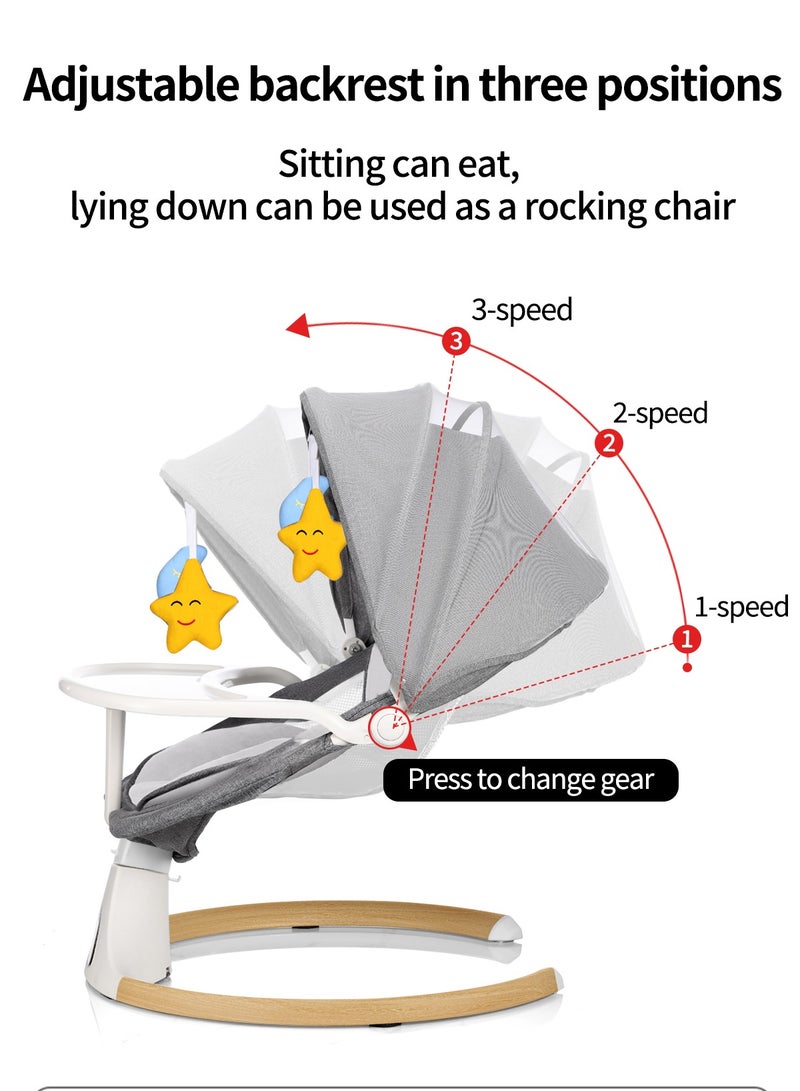 CoddleBaby CoddleBaby Electric Baby Swing for Infants Portable Baby Bouncer Rocker - Image 3