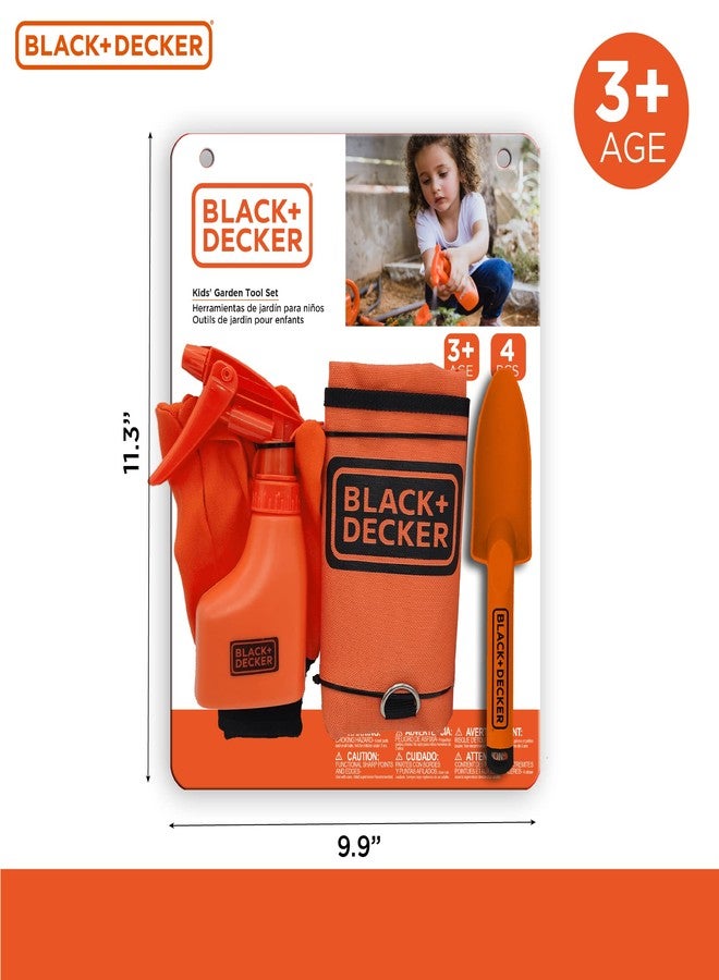 BLACK+DECKER Black & Decker Kids Gardening Set - Pretend Play Set with Costume and Gardening Accessories - Image 2