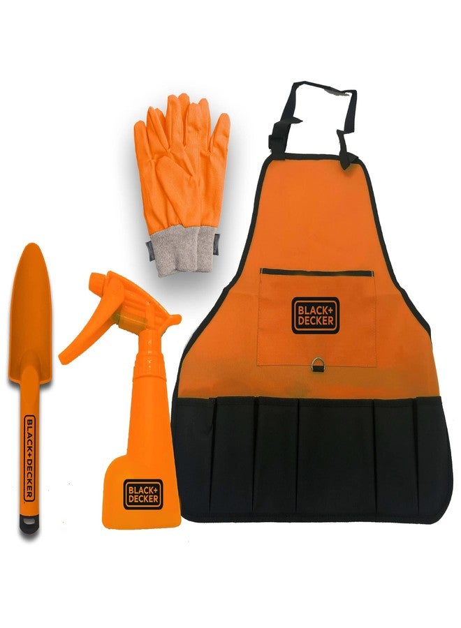 BLACK+DECKER Black & Decker Kids Gardening Set - Pretend Play Set with Costume and Gardening Accessories - Image 1