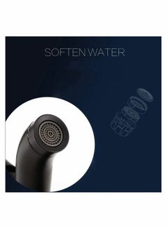 Tap Black Bathroom Faucet Stainless Steel Basin Mixer Bathroom Accessories Black Tap Sink Basin Mixer Tap for Home Kitchen, Short Pattern