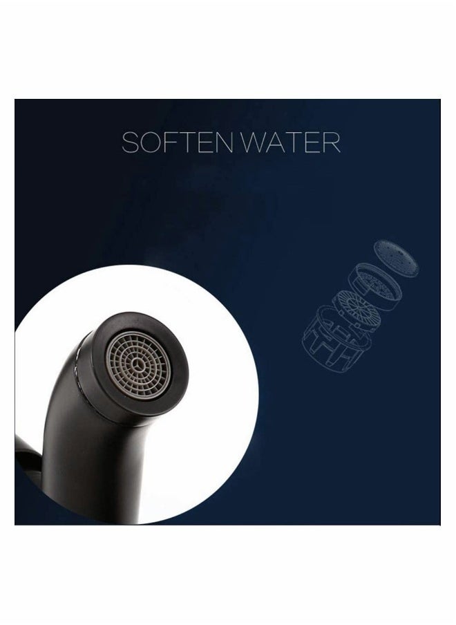 Generic - Tap Black Bathroom Faucet Stainless Steel Basin Mixer Bathroom Accessories Black Tap Sink Basin Mixer Tap for Home Kitchen, Short Pattern - Image 1