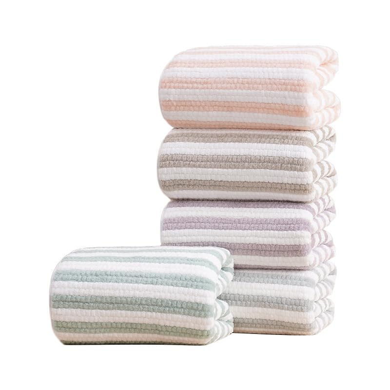 Home-Cloud Ultra Soft 400 GSM Bath Towel Set | 3X Softer Than Cotton Towels | Highly Absorbent & Ultra Fast Dry | Perfect for Home, Pool, Spa & Gym |Set of 2 (1 Bath (140x70cm), 1 Face Towel (75x35cm) - Image 3