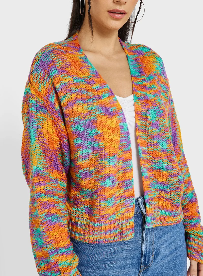 Ginger Multicolor Knitted Cardigan