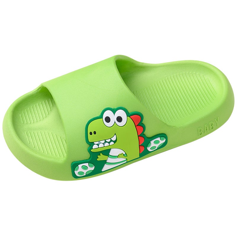 Kids Cartoon Dinosaur Slides - Anti-Slip, Soft Sole, for Boys and Girls - Image 5