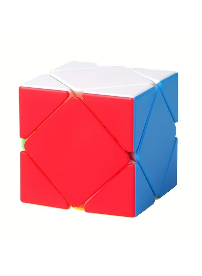 Goolsky مكعب سكيب السرعة بدون ملصقات سكيب أسود مكعب سحري مجموعة ألعاب للأطفال والمراهقين هدية يوم - Image 1