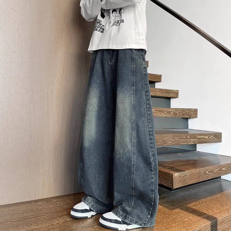 Unisex Casual Daily Denim Jeans - Image 3