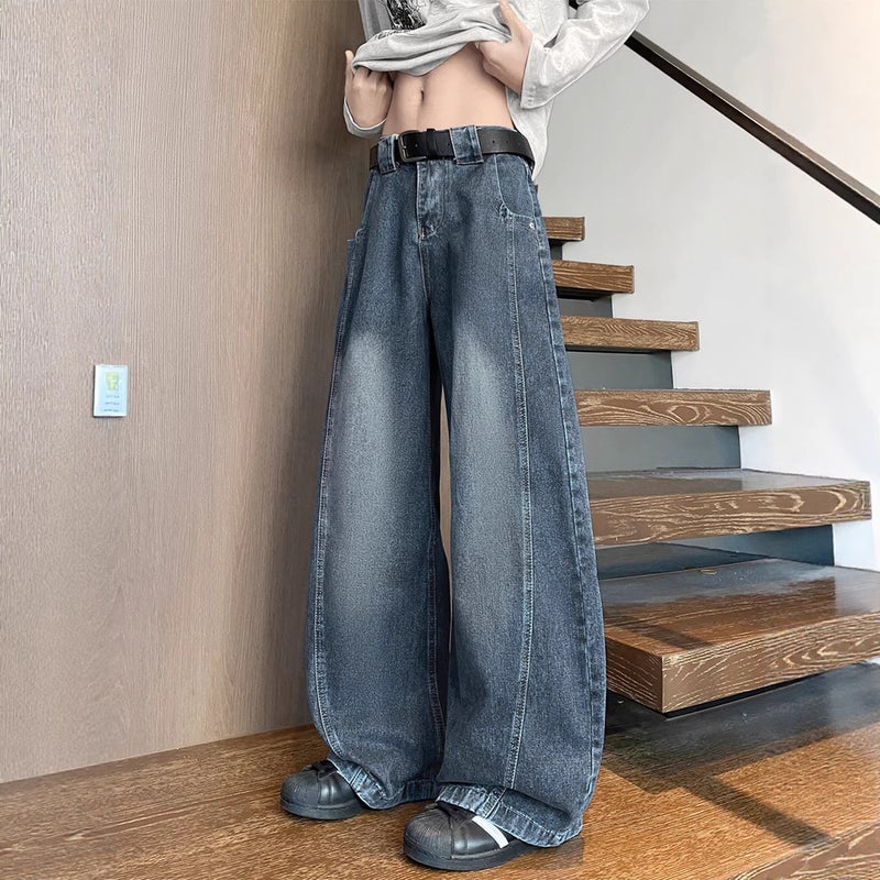 Unisex Casual Daily Denim Jeans - Image 1