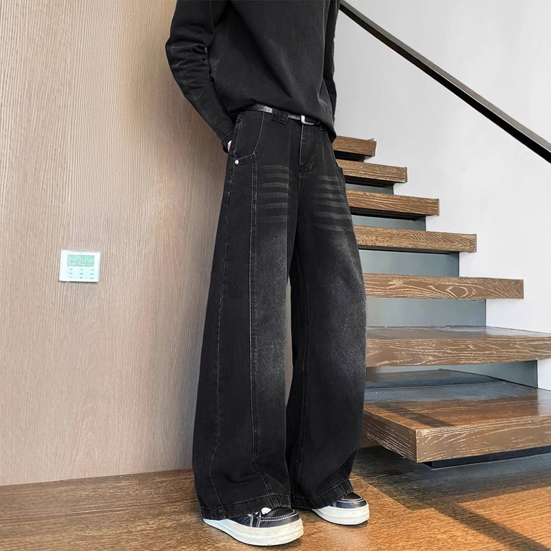 Unisex Casual Daily Denim Jeans - Image 5