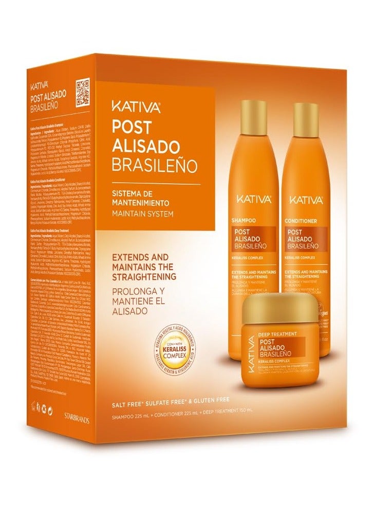 كاتيفا شامبو وبلسم 250 مل علاج عميق يعيد الهيكلة من الداخل ويحافظ على استقامة الشعر ومقاومته - Image 2