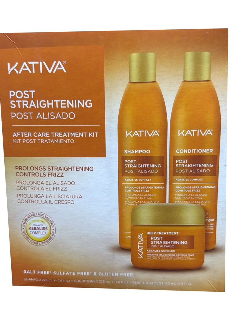 كاتيفا شامبو وبلسم 250 مل علاج عميق يعيد الهيكلة من الداخل ويحافظ على استقامة الشعر ومقاومته - Image 1