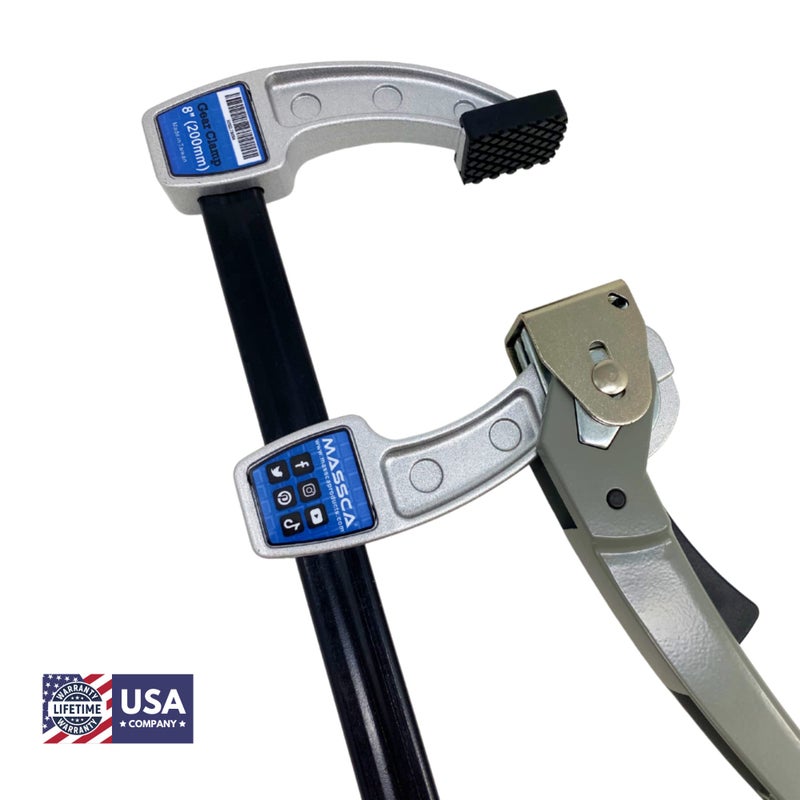Massca Aluminum quick Gear Clamp | 8 Inches - Image 3