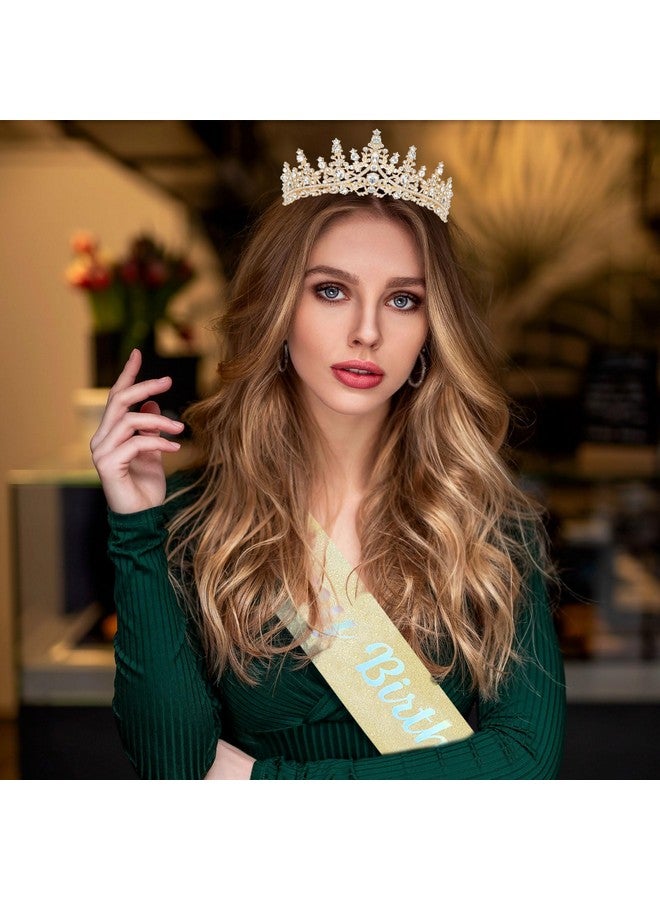 امكامي تيجان أعياد الميلاد من AMCAMI للنساء، وشاح عيد الميلاد للنساء، تيجان وتيجان للنساء، تاج الأميرة، تاج ووشاح عيد ميلاد سعيد، هدية لحفلات الزفاف وحفلات التخرج للفتيات - Image 5