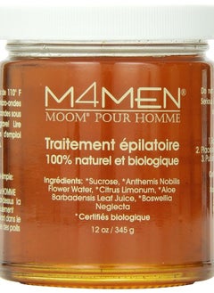 MOOM Moom M4men Hair Remover Refill Jar, for Men - 12 Oz  - Image 3