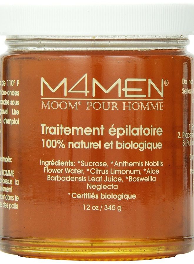 MOOM عبوة إعادة تعبئة مزيل الشعر مووم M4men للرجال - 12 أونصة - Image 3