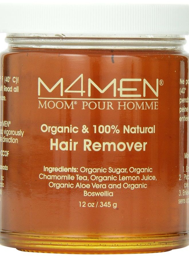 MOOM عبوة إعادة تعبئة مزيل الشعر مووم M4men للرجال - 12 أونصة - Image 1