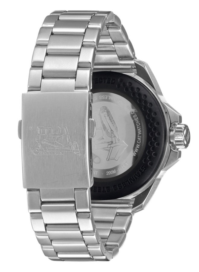 CATERPILLAR ساعة رجال كاتربيلر شوك ماستر إيفو بحزام من الفولاذ المقاوم للصدأ SJ.141.11.731 - Image 2