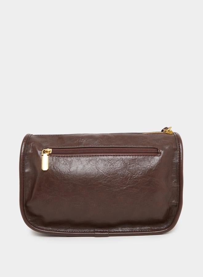 Styli Plain Shoulder Bag with Removable Shoulder Strap - Image 2