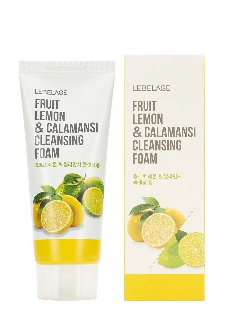 Lebelage - Fruit lemon & Calamansi cleansing foam - 100 ml - Image 1