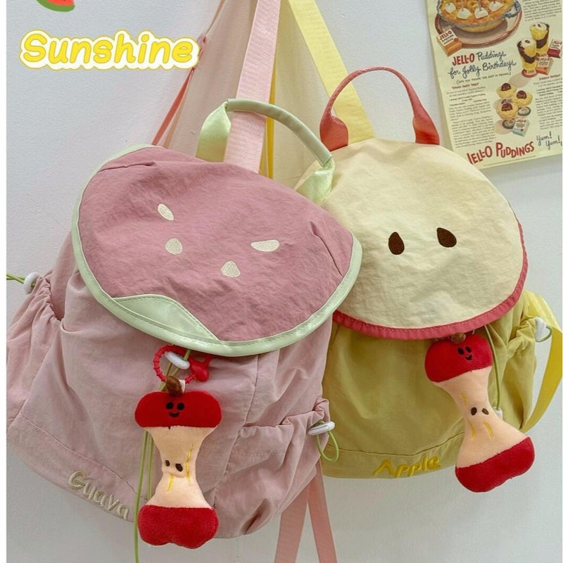 Korean Color Block Backpack for Women, School, Commute - Image 2