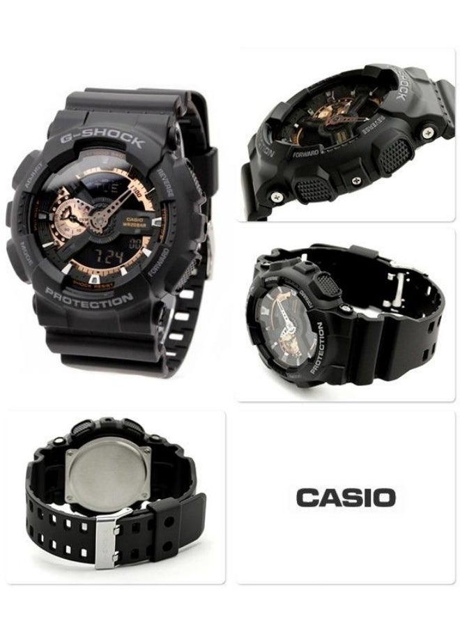 CASIO - Casio G Shock Men's Analog+Digital Quartz  Watch GA-110RG-1 - Image 1