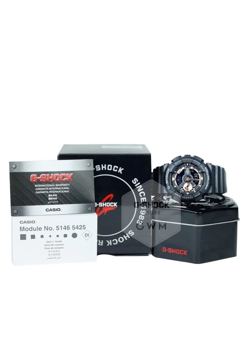 CASIO - Casio G Shock Men's Analog+Digital Quartz  Watch GA-110RG-1 - Image 1