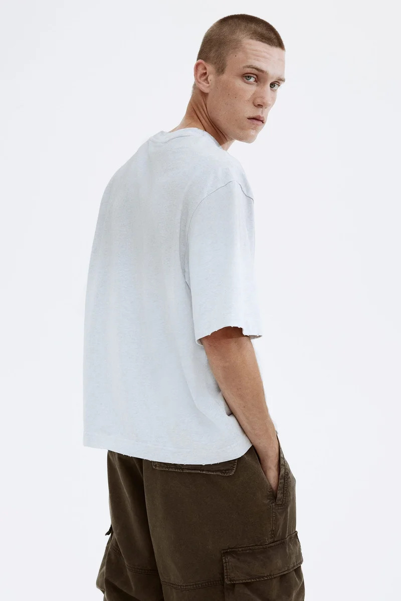 H&M  Oversized Fit T-shirt for Men | Best Price UAE
